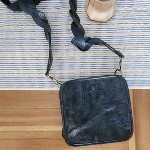 ANTHROPOLOGIE vinyl cross body
